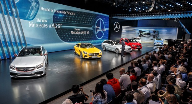 Mercedes-Benz und smart auf der "Mondial de l´Automobile Paris 2014" Mercedes-Benz and smart at the "Mondial de l´Automobile Paris 2014"